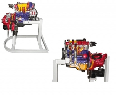 Sectioned Petrol Engine Trainer, 4 Cylinder, EFIfor engineering schools