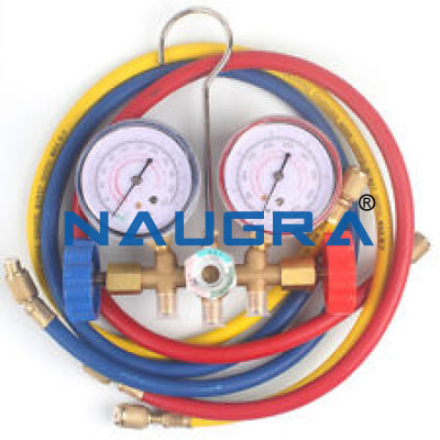 Air conditioner gas gauge