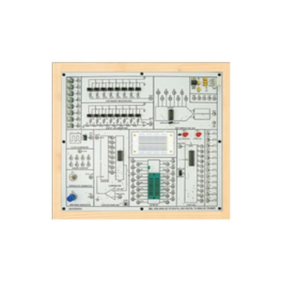 8-Bit Analog to Digital (A/D) Converter (Based on ADC 0800) for Vocational Training and Didactic Labs