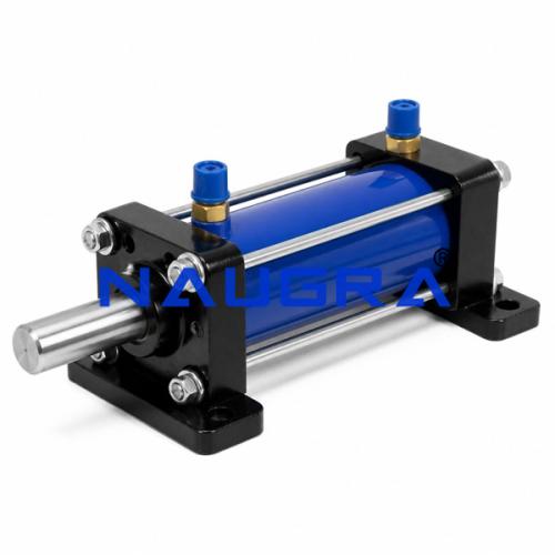 Simple Effect Hydraulic Cylinder