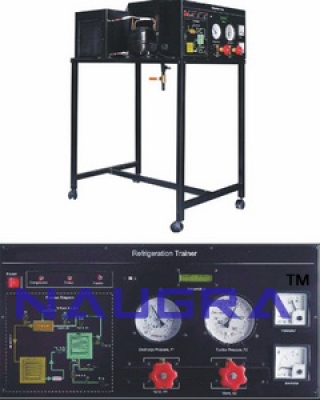 Refrigeration & Air Conditioning Lab Trainer for Vocational Training and Didactic Labs