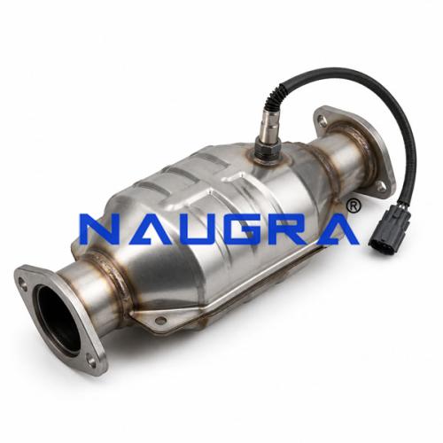 Catalytic Silencer with Lambda Probe