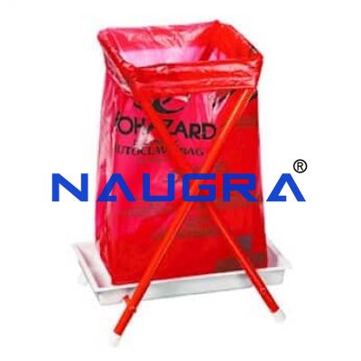 Biohazard Bag Stand Cross