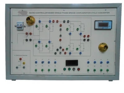 Single Phase Transistorised Bridge Inverter for Power Electronics Training Labs for Vocational Training and Didactic Labs