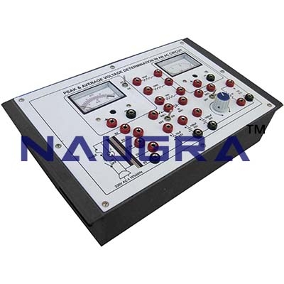 Peak and Average Voltage Trainer for Vocational Training and Didactic Labs