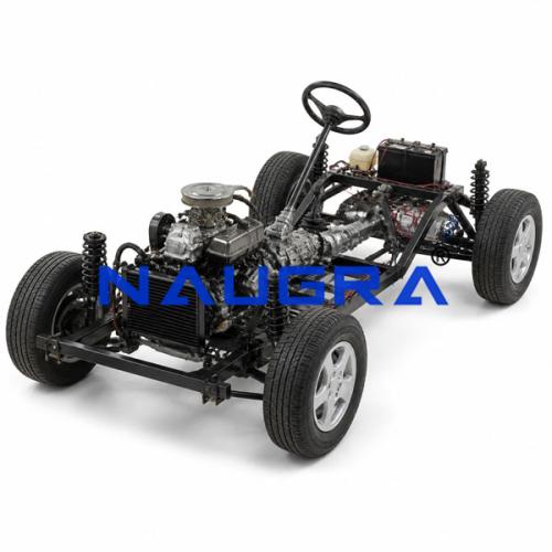 Gas Engine Chassis 4 Wheel Drive with Carburetor - Electrical
