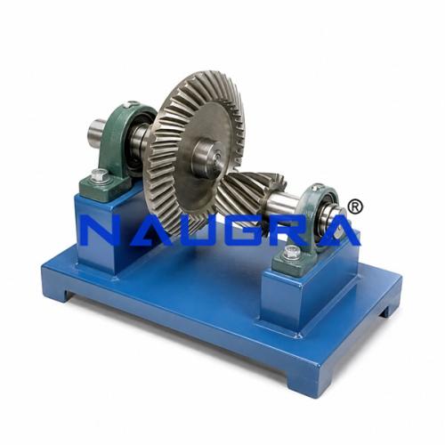 Single Stage Bevel Gears Engineering Training Model for engineering schools