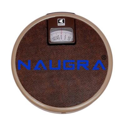 Bathroom Scale 130 Kg Round with Handle