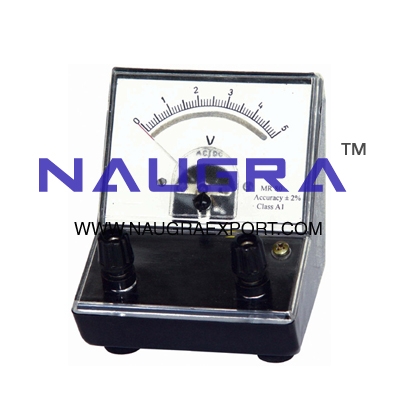 Meter - Dual Scale Voltmeter for Physics Lab