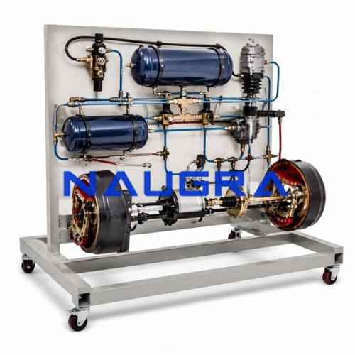 Air Brake Actual Working Engineering Training Model for engineering schools
