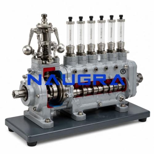 Injection Pump with 6 Inline Cylinders & Centrifugal Governor