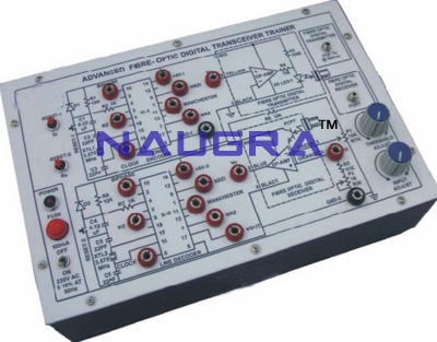 Advanced Fiber Optic Digital Transceiver Trainer & Kit for Electrical Lab for Vocational Training and Didactic Labs