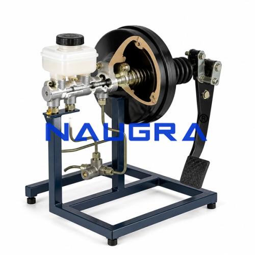 Power Brake Actual Working Automobile Engineering Model and Training System for engineering schools