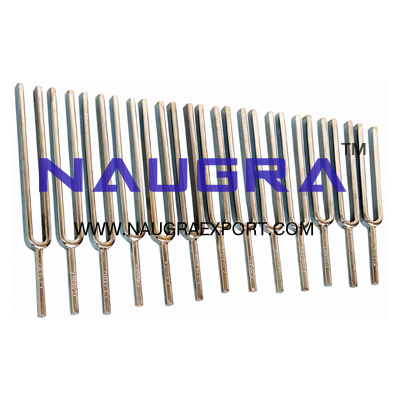 Tuning Forks Set of 13 for Physics Lab