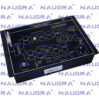 Speed Control of Universal Motor Using SCR Trainer for Power Electronics Teaching Labs