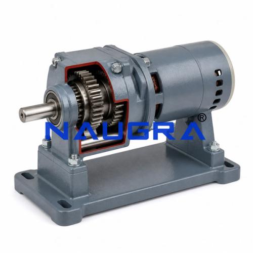 Gear Head Motor for Electric Motors Teaching Labs