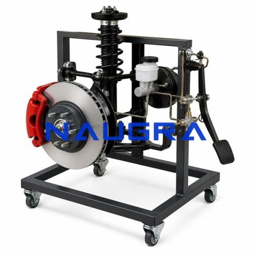 Disc Brake Automobile Engineering Model and Training System for engineering schools