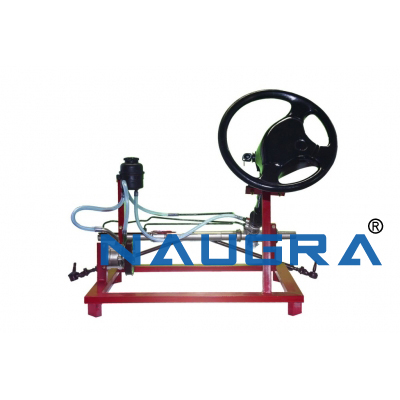 Actual Working Model of Power Steering Automobile Engineering Model and Training System for engineering schools