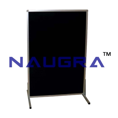 Upright blackboard with stand for Whiteboard Lab