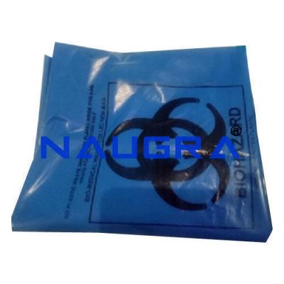 Biohazard Waste Collection Bag Blue