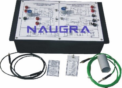 Laser Diode Intensity Modulation and Demodulation Trainer for Vocational Training and Didactic Labs