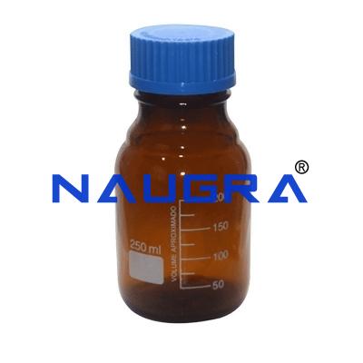 School Science Lab Glassware Bottles