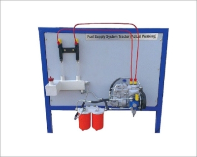 Fuel Supply System Of A 4 Cylinder Diesel Engine
