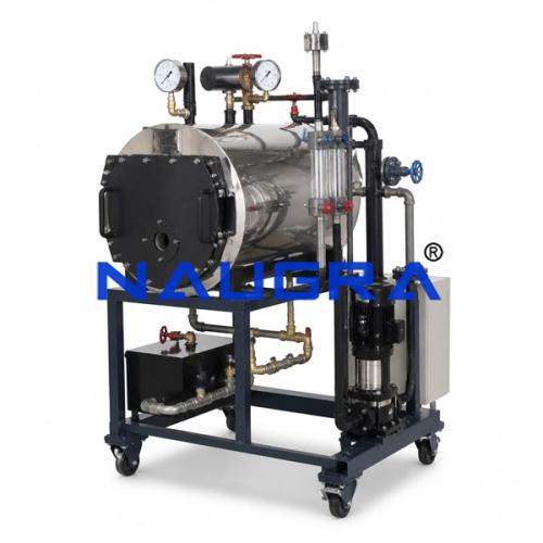 TRAINING BOILER, 100 kg/hr, 10 kg/cm2
