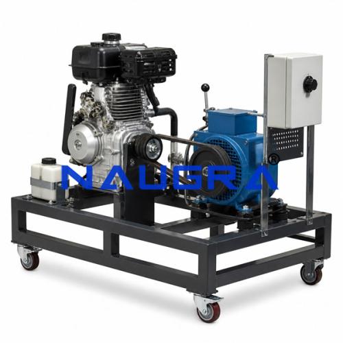 SINGLE CYLINDER ENGINE TEST BED, Electric Generator Absorber