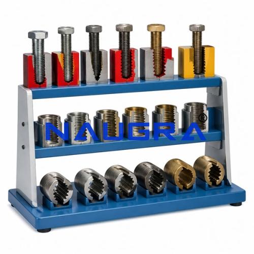 Models of Screw Threads Engineering Training Model for engineering schools