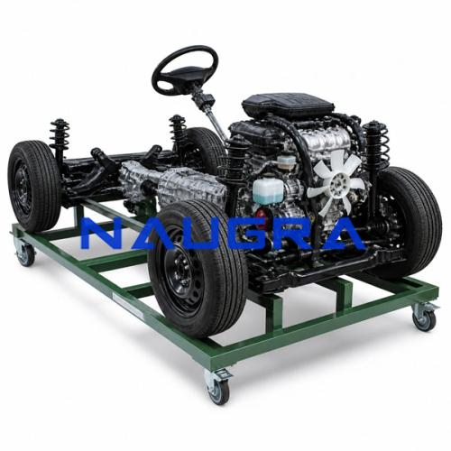 Cutaway Diesel Chassis Trainer with Front-Wheel Drive