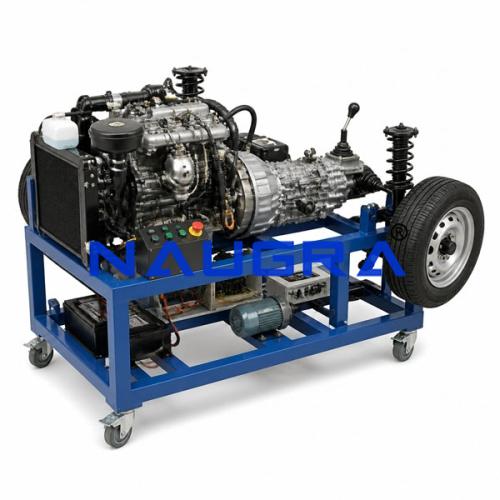 Diesel Engine With Clutch & Gearbox, Front Wheel Drive, Electrical Operation