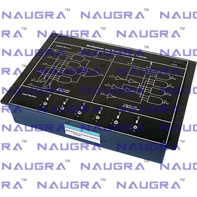 Multiplexer and Demultiplexer Trainer for Electronics Teaching Labs