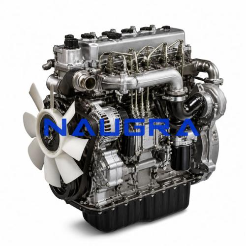 Turbo Diesel Truck Engine, Inline 4, Indirect Injection