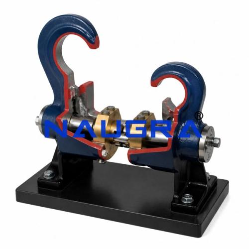 Hook's Coupling Double Engineering Training Model for engineering schools