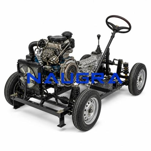 Diesel Engine With Clutch & Gearbox, Front Wheel Drive, Manually Operated