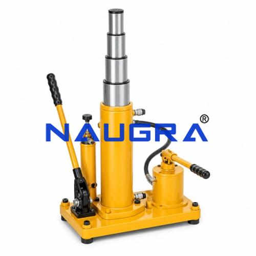 Telescopic Hydraulic Cylinder with Hydraulic Jack