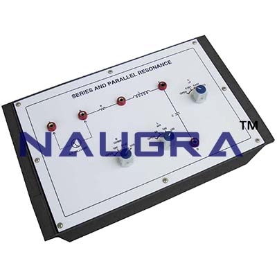 Parallel and Series Charged Capacitors Trainer for Vocational Training and Didactic Labs