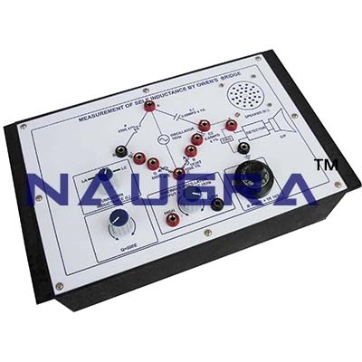Measurement of Self Inductance by Owens Bridge Trainer for Vocational Training and Didactic Labs
