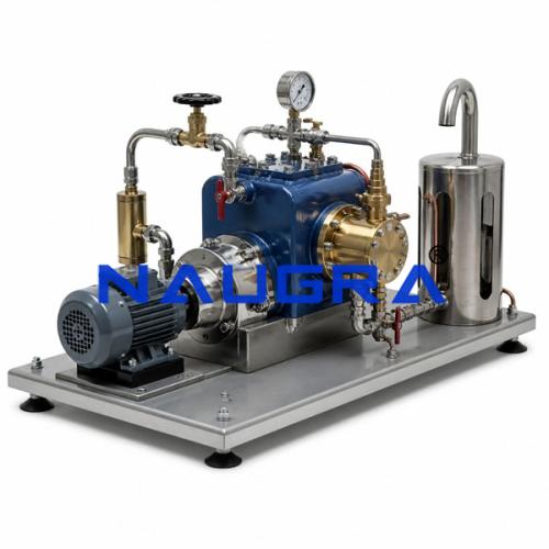 Mini Steam Turbine Power Plant