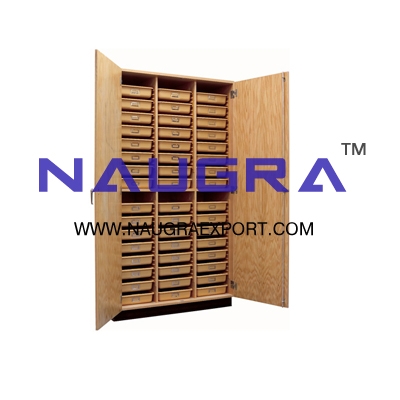 Slide Tray Cabinet for Science Lab