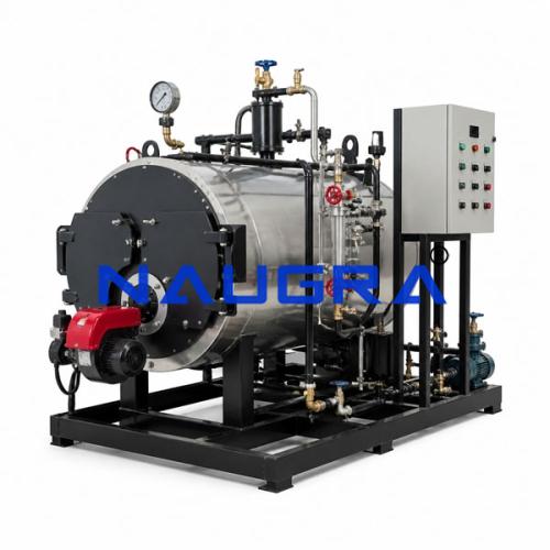 TRAINING BOILER, 500 kg./hr., 10kg/cm2