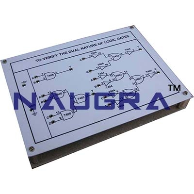 Dual Nature of Logic Gates Trainer for Vocational Training and Didactic Labs