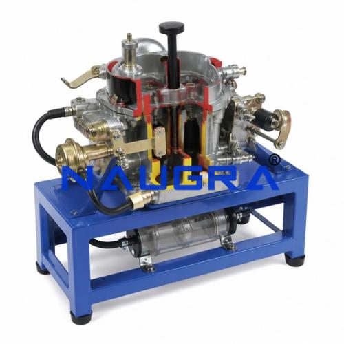 Carburetors Automobile Engineering Model and Training System for engineering schools