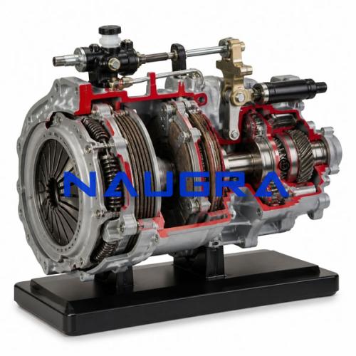 Double Clutch Cut-Away, Hydraulic and Mechanical
