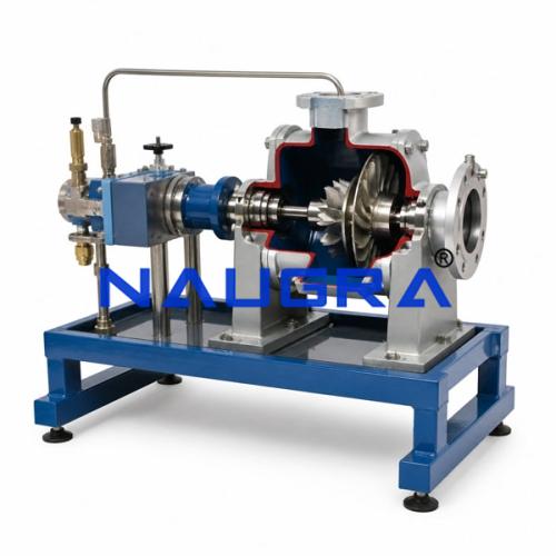 Pure Reaction Turbine - Heat Transfer Training Systems and Heat Lab Engine Trainers for engineering schools