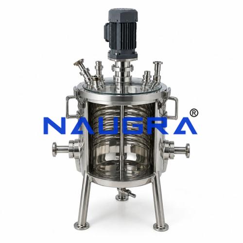 Jacketed Vessel With Coil AND Stirrer