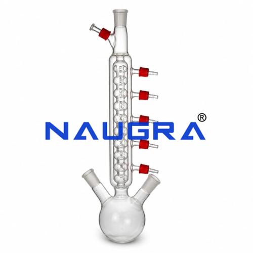 Bubble Cap Distillation Column