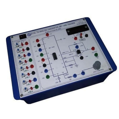 Digital To Analog Converter (D to A) for Vocational Training and Didactic Labs