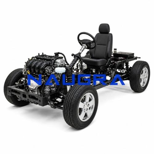 Gas Engine Chassis 4 Wheel Drive with Multi-Point E.I.- Electrical